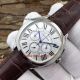 Copy Cartier MTWTFSS Chronograph SS White Dial Brown Leather Watch(2)_th.jpg